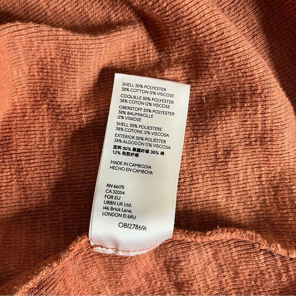 PILCRO Anthropologie Diana Pullover Knit Top Ruffle Detail Rounded Hem Size XL - Picture 10 of 12